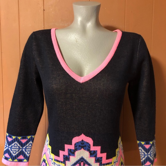 Flying Tomato Knit Sweater Dress, Large - Picture 9 of 11